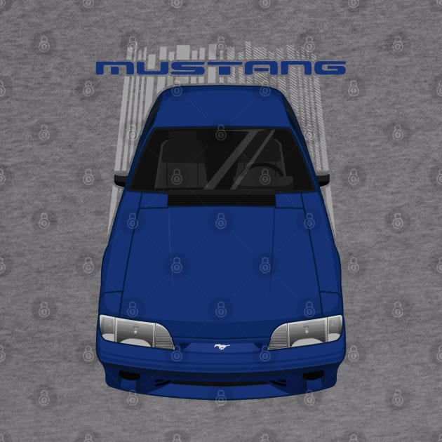 Mustang 1987 to 1993 Fox - Blue by V8social